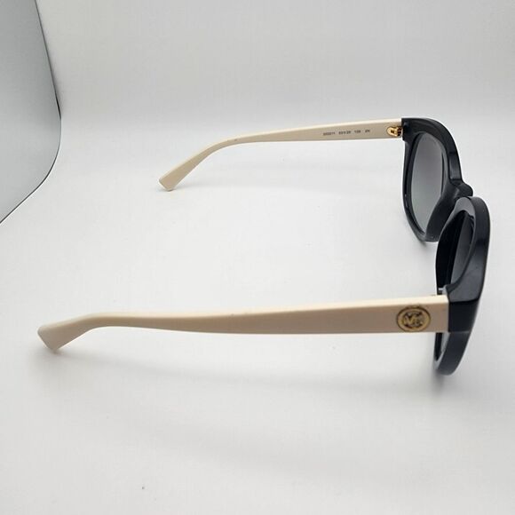 Michael Kors Champagne Beach Black & Cream Sunglasses